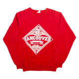 RICHMOND Vancouver Mens Sweatshirt Red XL