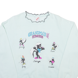 JERZEES Womens Sweatshirt Blue L