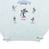 JERZEES Womens Sweatshirt Blue L