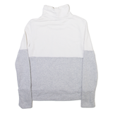 PUMA Womens Sweatshirt Grey Roll Neck S