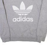 ADIDAS Mens Sweatshirt Grey S