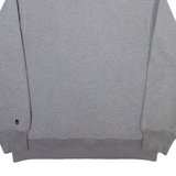 NAUTICA Mens Sweatshirt Grey 1/4 Zip L