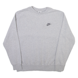 NIKE Mens Sweatshirt Grey M