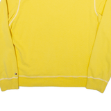 TOMMY HILFIGER Mens Sweatshirt Yellow L