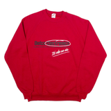 JERZEES Mens Sweatshirt Red L