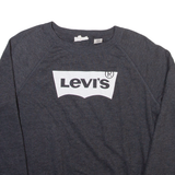 LEVI'S Womens Sweatshirt Grey M