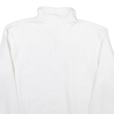 JANSPORT WSU Cougars Womens Sweatshirt White 1/4 Zip S