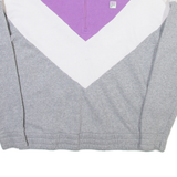 FILA Womens Sweatshirt Grey 1/4 Zip M