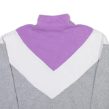 FILA Womens Sweatshirt Grey 1/4 Zip M