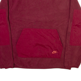 NIKE Fleece Mens Sweatshirt Red M