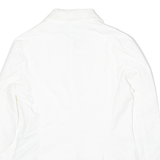 LOVE MOSCHINO Womens Blazer Jacket White UK 8