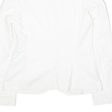 LOVE MOSCHINO Womens Blazer Jacket White UK 8