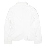 LOVE MOSCHINO Womens Blazer Jacket White UK 8