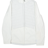 NEW BALANCE Womens Shell Jacket White Hooded S