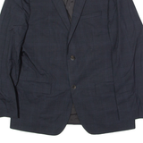 CALVIN KLEIN Mens Blazer Jacket Grey Wool M