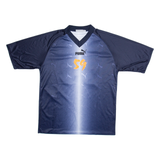 PUMA Mens T-Shirt Blue V-Neck L