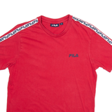 FILA Mens T-Shirt Red S