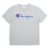 CHAMPION Mens T-Shirt Grey M