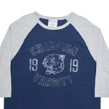 CHAMPION Champion 1919 Varsity Mens T-Shirt Blue Long Sleeve USA XL