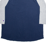 CHAMPION Champion 1919 Varsity Mens T-Shirt Blue Long Sleeve USA XL