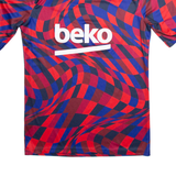 NIKE Barcelona Mens Football Shirt Jersey Red S