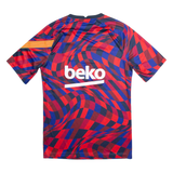 NIKE Barcelona Mens Football Shirt Jersey Red S