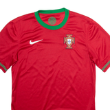 NIKE Portugal Mens Football Shirt Jersey Red S