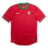 NIKE Portugal Mens Football Shirt Jersey Red S