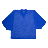 KEYBEC SUBLIME Hockey Mens Jersey Blue Long Sleeve V-Neck 2XL