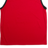 Los Angeles #23 Basketball Mens Jersey Red Sleeveless Crew Neck M