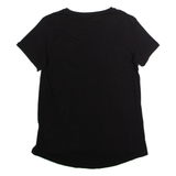 PUMA Womens T-Shirt Black Crew Neck UK 14