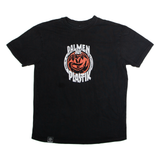 Pal-men Plastik Mens Band T-Shirt Black Crew Neck L