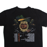Pal-men Plastik Mens Band T-Shirt Black Crew Neck L