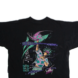 MYSTIC Volley Mens T-Shirt Black Crew Neck L