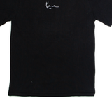 KARL KANI Mens T-Shirt Black Crew Neck XL