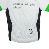 89 SPORTS National Park Bike-Marathon Full Zip Cycling Mens Jersey White S