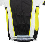 OWAYO Full Zip Cycling Mens Jersey White High Neck M