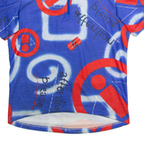 GONSO Cycling Mens Jersey Blue 1/4 Zip M