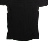 PITCHFORK SYSTEMS Range Master Mens T-Shirt Black Crew Neck Cashmere S