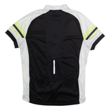 CRANE Full Zip Cycling Mens Jersey Black High Neck L