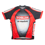 OLE SPORTSWEAR Cycling Mens Jersey Black 1/2 Zip 2XL