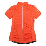 CRIVIT Full Zip Cycling Womens Jersey Pink High Neck M