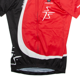 OWAYO Full Zip Cycling Mens Jersey Red High Neck M