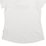PUMA Womens T-Shirt White UK 12
