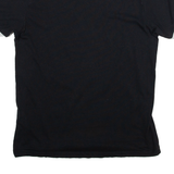 ADIDAS Womens T-Shirt Black UK 6