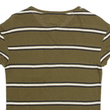 TOMMY HILFIGER Womens T-Shirt Green XS