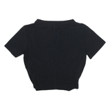 NIKE Womens T-Shirt Black XS