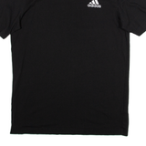 ADIDAS Mens T-Shirt Black S