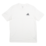 ADIDAS Mens T-Shirt White S