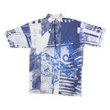 Mens Jersey Blue 1/4 Zip M